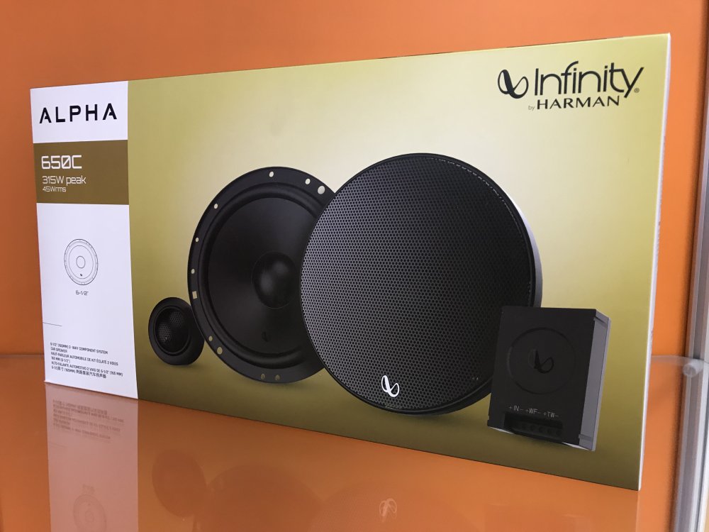 Динамики компонентные INFINITY ALPHA 650C
