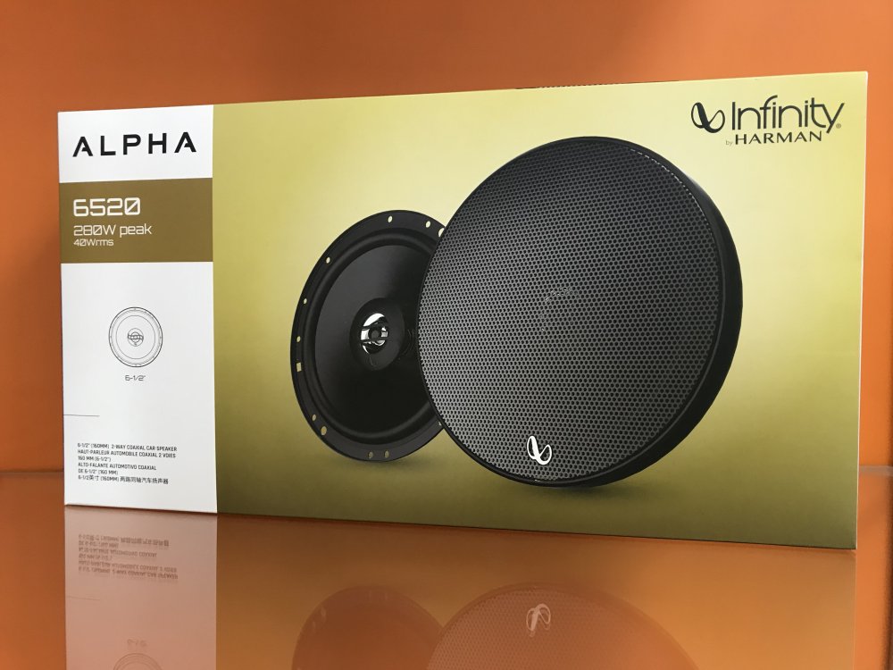 Динамики коаксиальные INFINITY ALPHA 6520