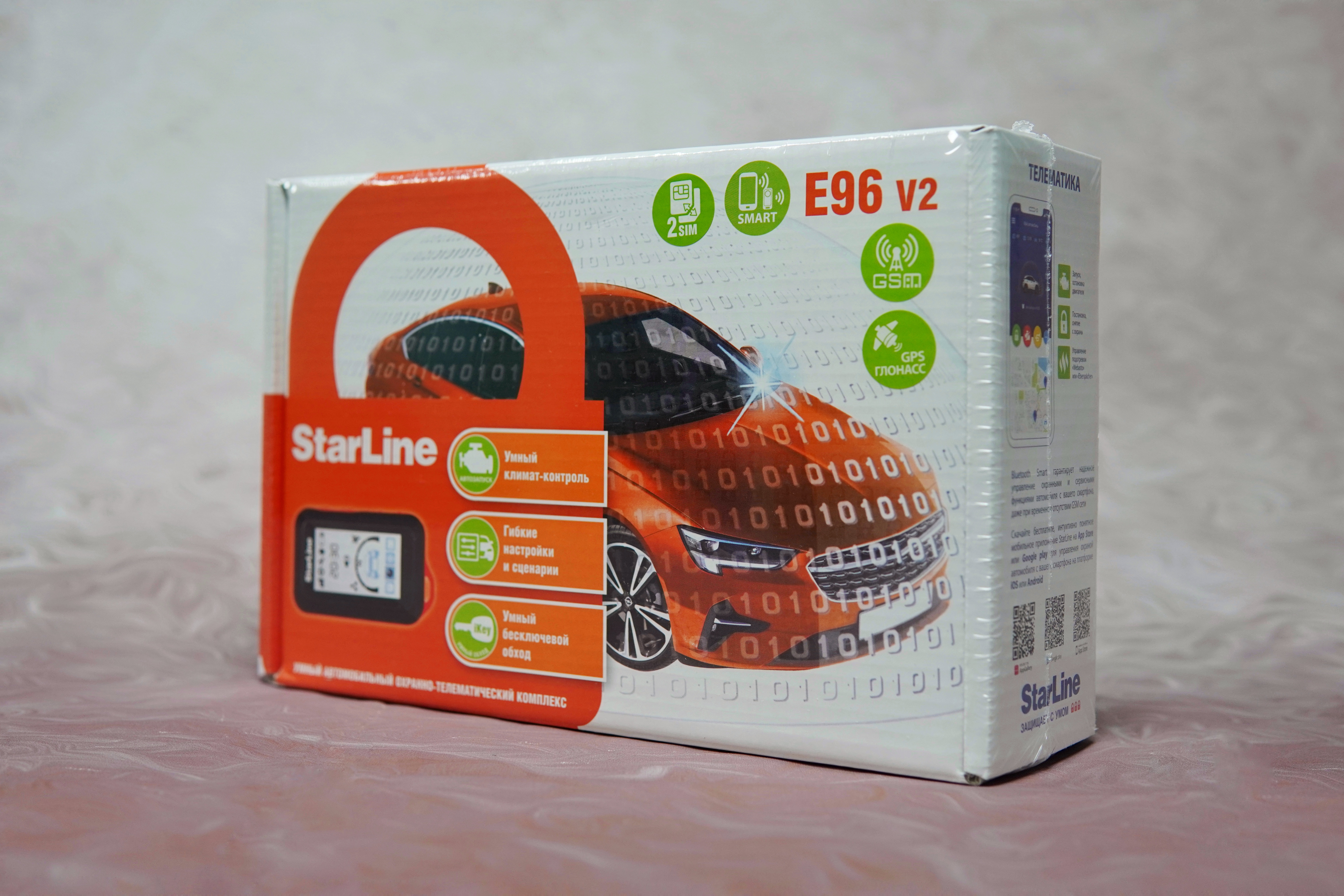 StarLine E96 v2 BT 2CAN+4LIN 2SIM GSM-GPS