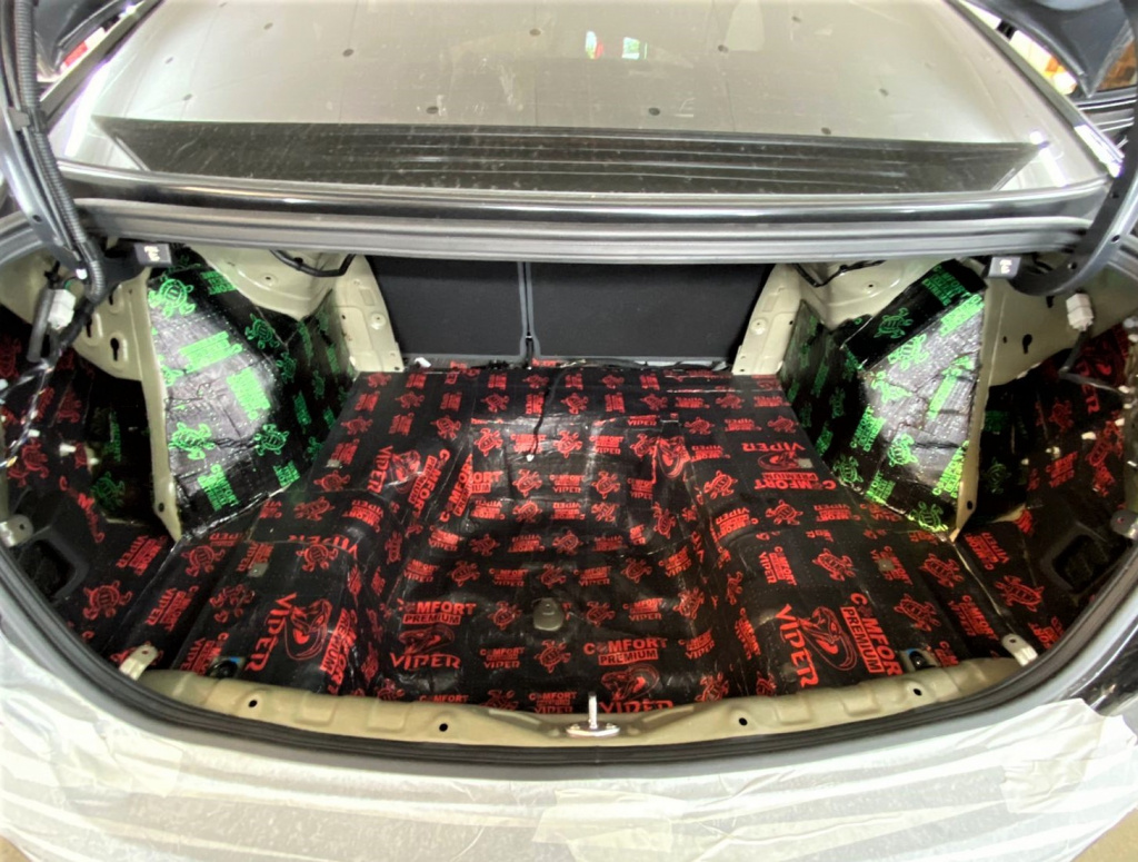 шумоизоляция багажника автомобиля hyundai elantra