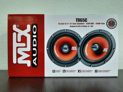 Коаксиальные динамики MTX TR65C